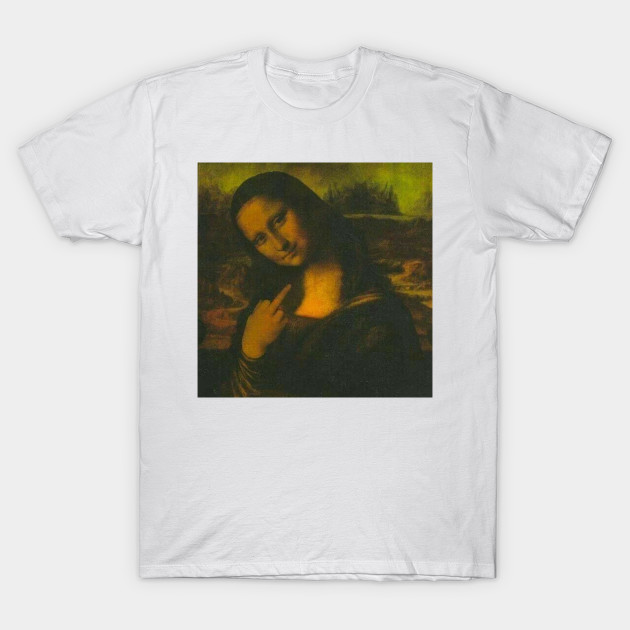 Mona Lisa T-shirt by T-shirtby luma